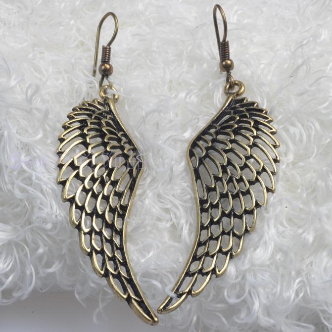 Restore ancient ways wings earrings